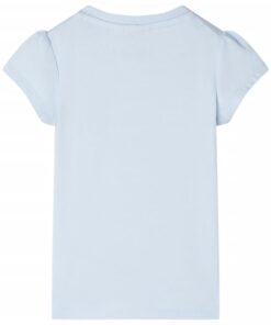 Kindershirt 104 lichtblauw