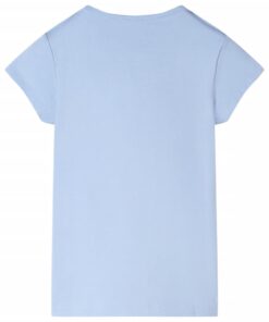 Kindershirt 104 lichtblauw