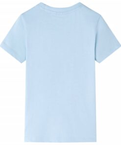 Kindershirt 104 lichtblauw