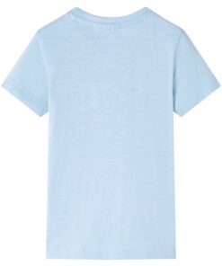 Kindershirt 104 lichtblauw