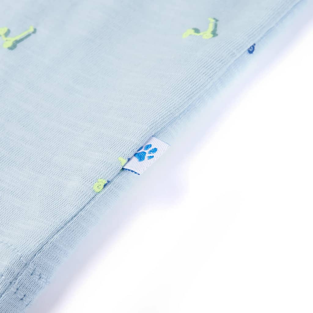 Kindershirt 104 lichtblauw - Image 5