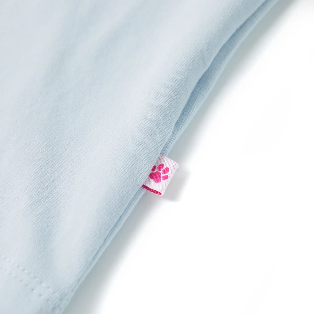 Kindershirt 104 lichtblauw - Image 5