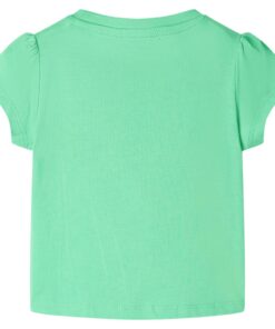 Kindershirt 104 lichtgroen