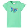 Kindershirt 104 lichtgroen