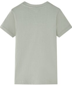 Kindershirt 104 lichtkakikleurig