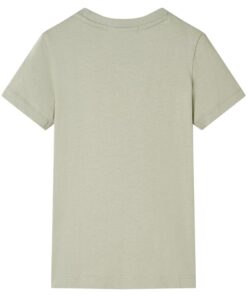 Kindershirt 104 lichtkakikleurig