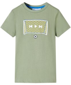 Kindershirt 104 lichtkakikleurig