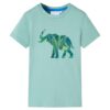 Kindershirt 104 lichtkakikleurig
