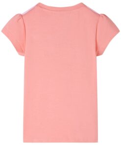 Kindershirt 104 lichtkoraalkleurig