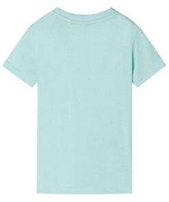 Kindershirt 104 lichtmintkleurig