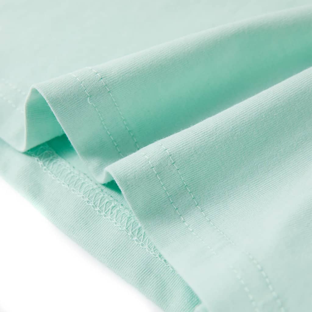 Kindershirt 104 lichtmintkleurig - Image 6