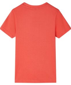 Kindershirt 104 lichtrood