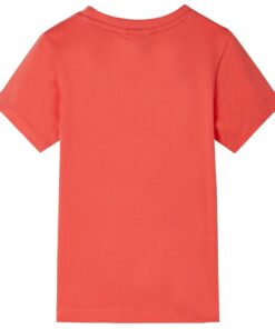 Kindershirt 104 lichtrood