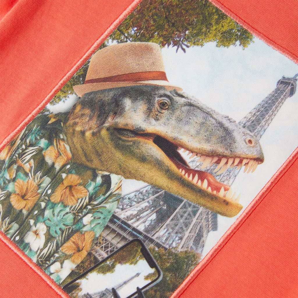 Kindershirt 104 lichtrood - Image 4