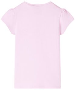 Kindershirt 104 lichtroze