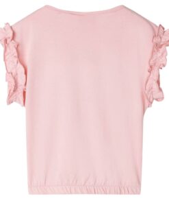 Kindershirt 104 lichtroze