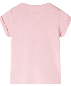 Kindershirt 104 lichtroze