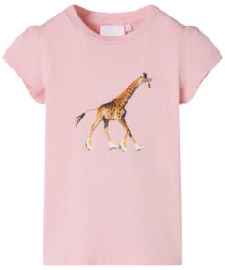Kindershirt 104 lichtroze