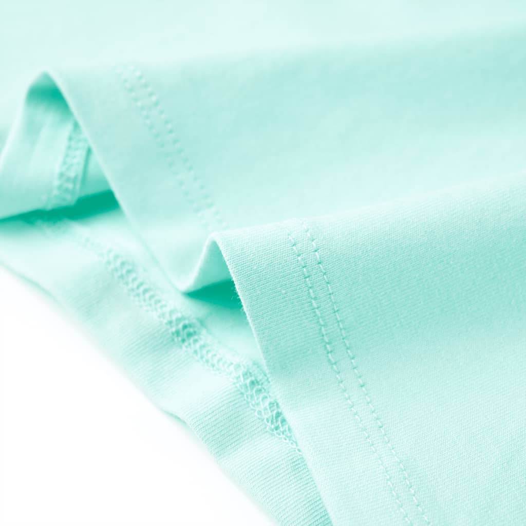 Kindershirt 104 lichtzeeblauw - Image 6