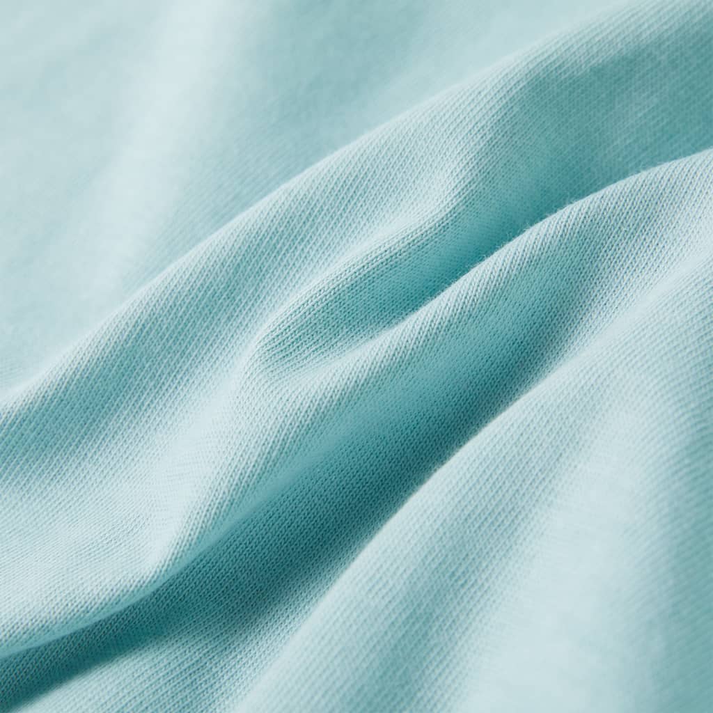 Kindershirt 104 lichtzeeblauw - Image 7