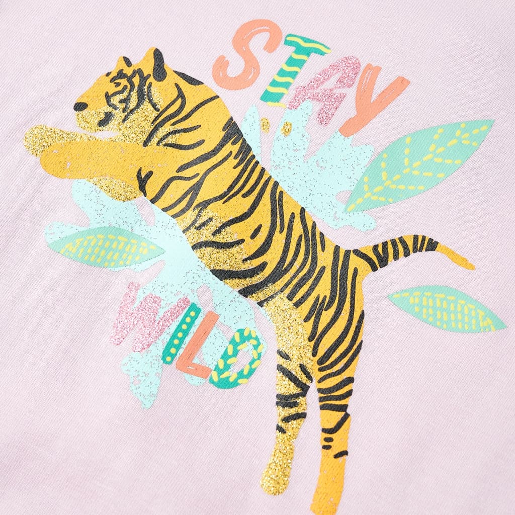 Kindershirt 104 lila - Image 4