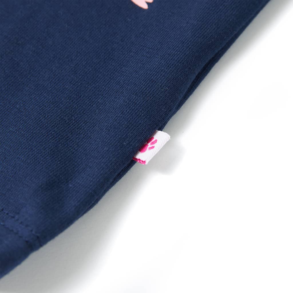 Kindershirt 104 marineblauw - Image 5