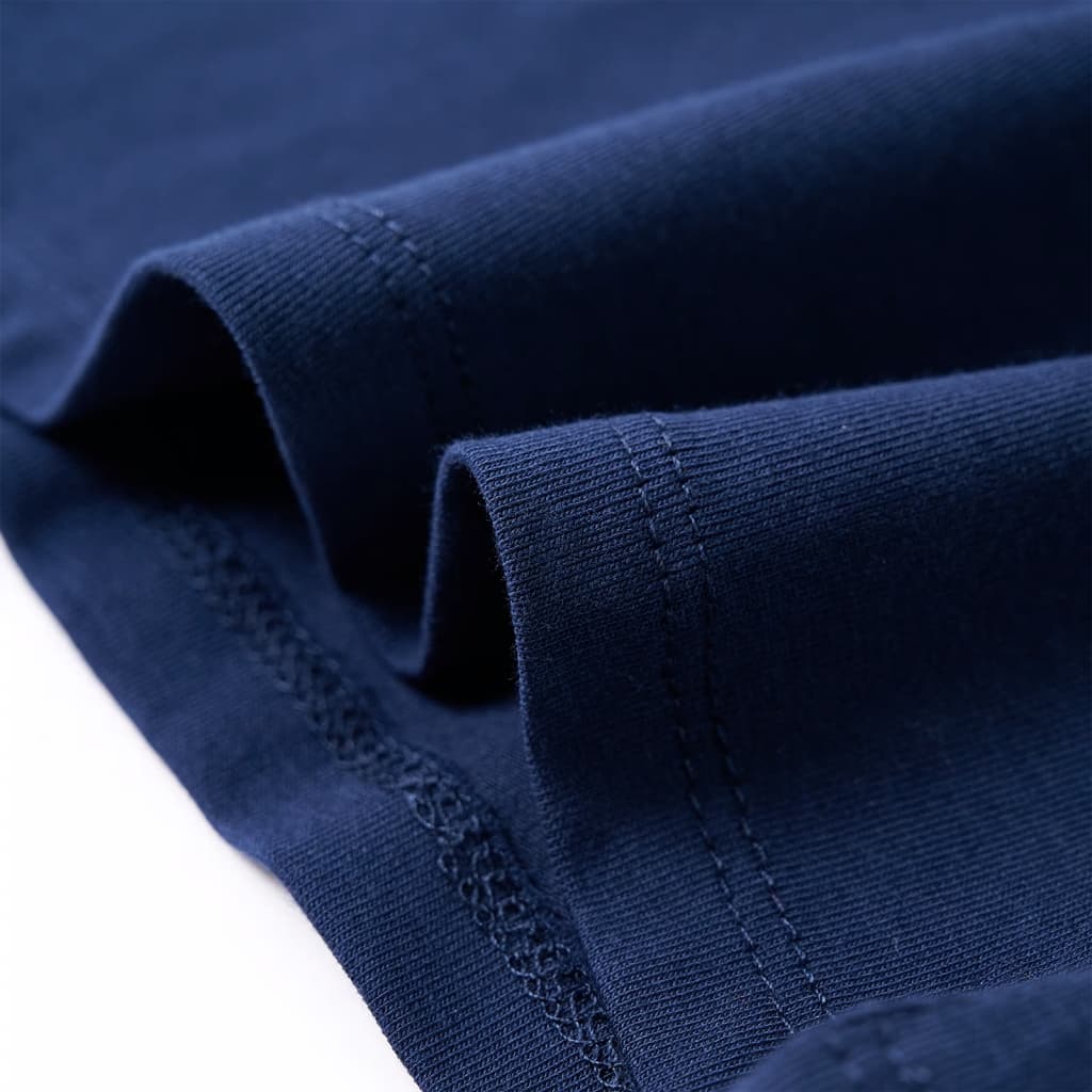 Kindershirt 104 marineblauw - Image 6
