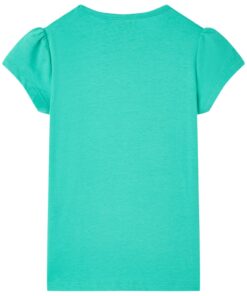 Kindershirt 104 mintkleurig