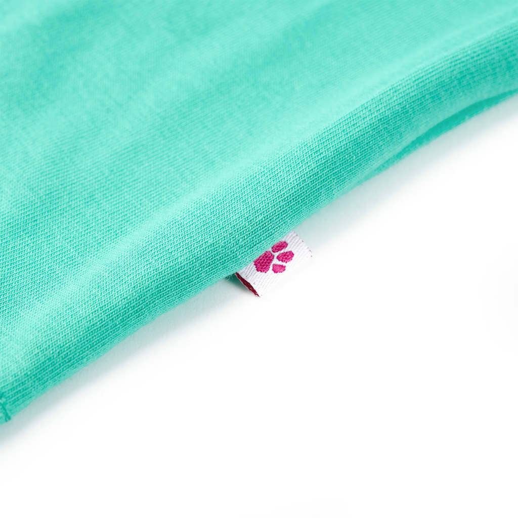 Kindershirt 104 mintkleurig - Image 5