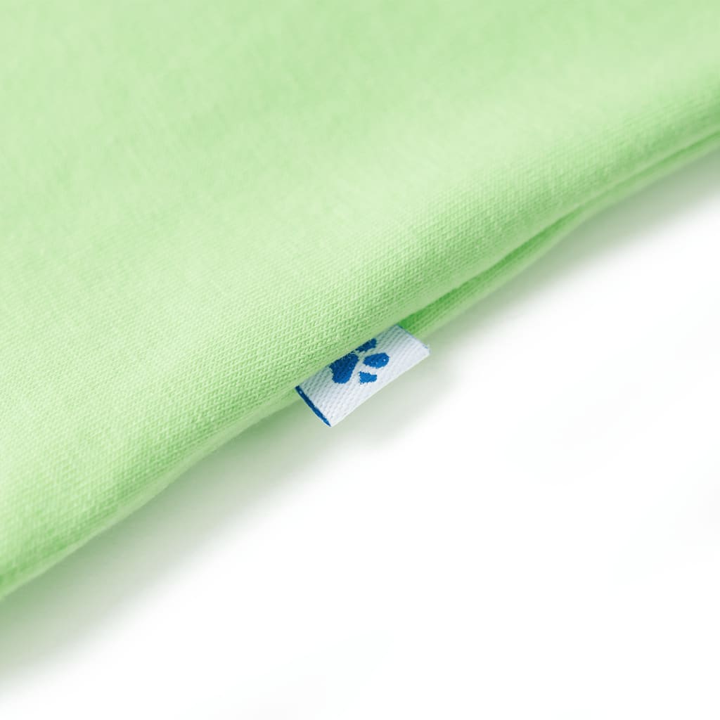 Kindershirt 104 neongroen - Image 5