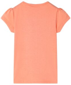 Kindershirt 104 neonoranje