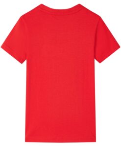 Kindershirt 104 rood