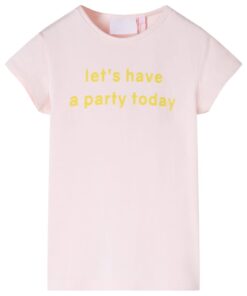 Kindershirt 104 zachtroze