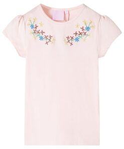 Kindershirt 104 zachtroze