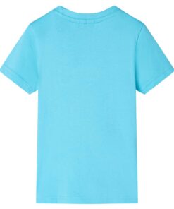 Kindershirt 104 zeeblauw