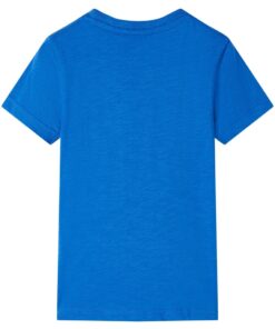 Kindershirt 116 blauw