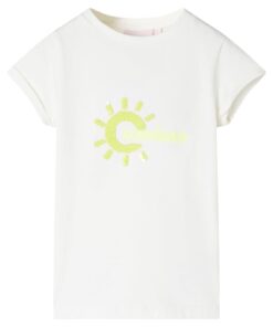 Kindershirt 116 ecru