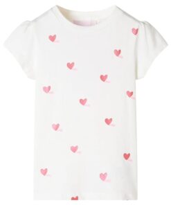 Kindershirt 116 ecru