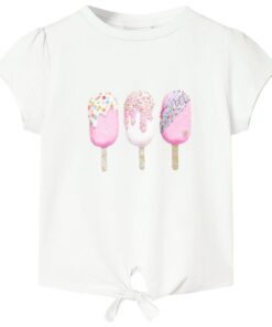 Kindershirt 116 ecru