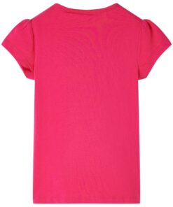 Kindershirt 116 felroze