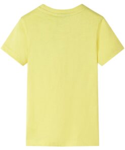 Kindershirt 116 geel