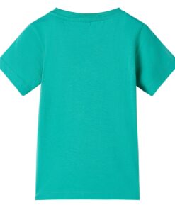 Kindershirt 116 groen