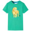 Kindershirt 116 groen