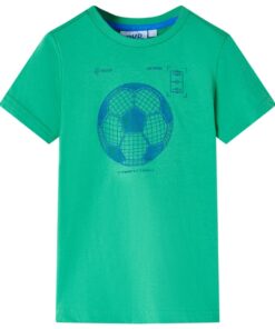 Kindershirt 116 groen