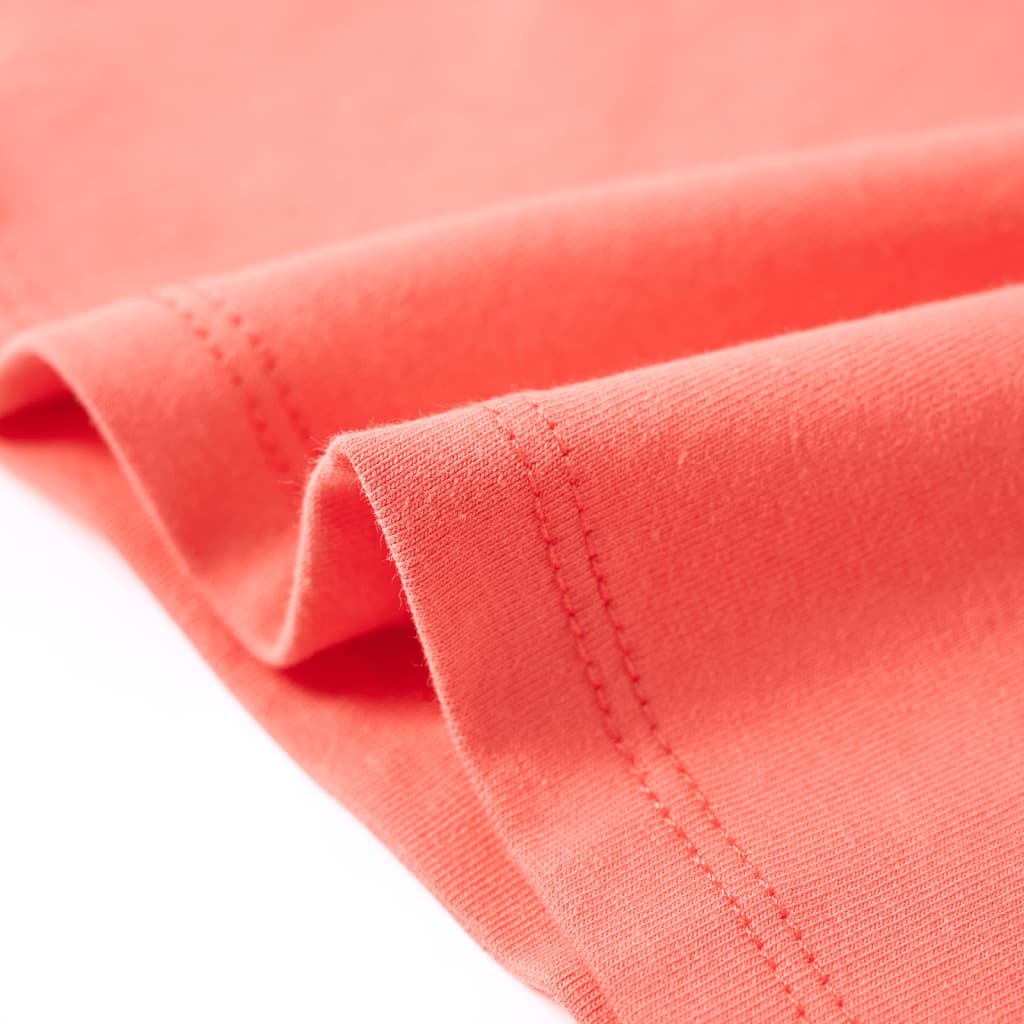 Kindershirt 116 koraalkleurig - Image 6