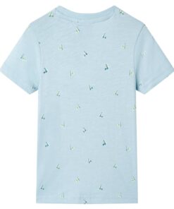 Kindershirt 116 lichtblauw