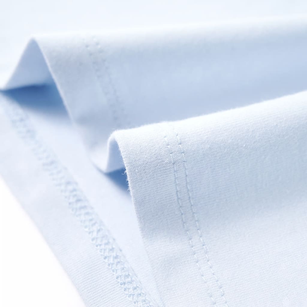 Kindershirt 116 lichtblauw - Image 6