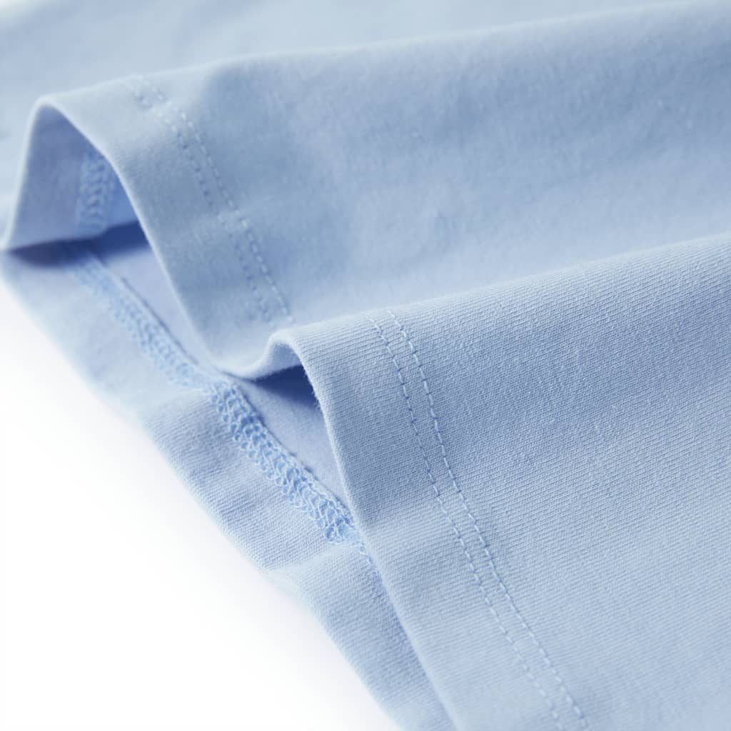 Kindershirt 116 lichtblauw - Image 6