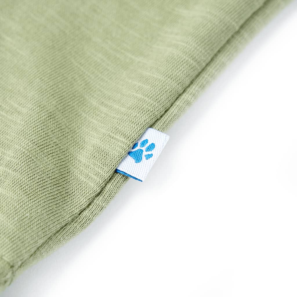 Kindershirt 116 lichtkakikleurig - Image 5