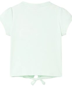 Kindershirt 116 lichtmint